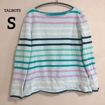 TALBOTS 스트라이프 긴팔 T셔츠 PETITE [ S ]