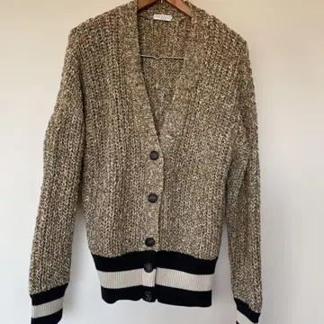 브루넬로쿠치넬리 베이지 라메 가디건