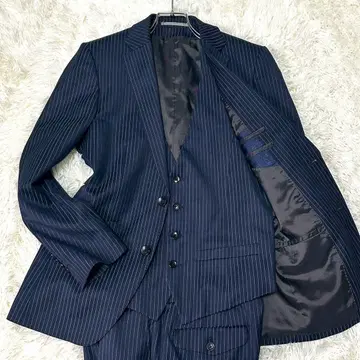 퍼펙트 수트 팩토리 3way 셋업 스트라이프 네이비 S