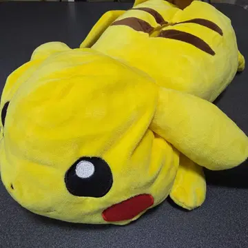 커다란 피카츄 봉제 인형 티슈 커버