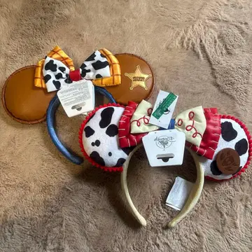 토이스토리 우디&제시 머리띠 세트