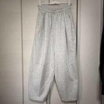 로리즈팜 컷 이지 코쿤 팬츠 2 그레이 M 사이즈