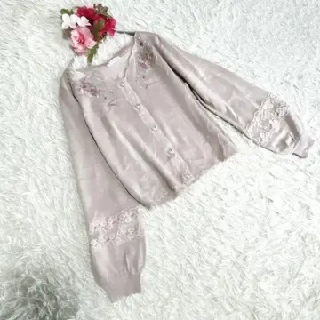 [ axes femme ] 엑시즈팜 (M) 긴팔 가디건 꽃무늬 리버티