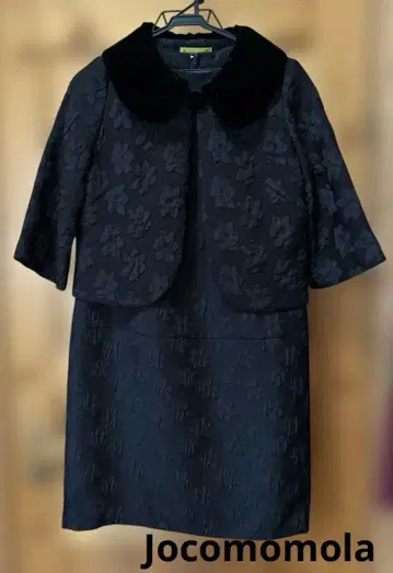 호코모모라 블랙 플라워 패턴 드레스 세트 관혼상제에도