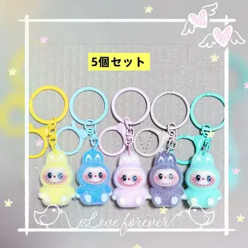 러브부 러브부 캐릭터 키링 5개 세트 봉제 인형 초인기 즉시 구매 가능
