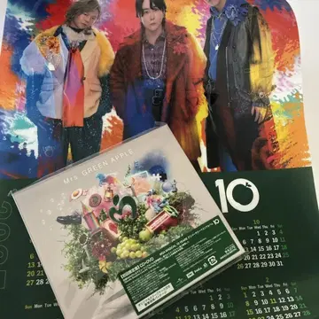 Mr's GREEN APPLE 앨범 [ 10 ] 달력 포함