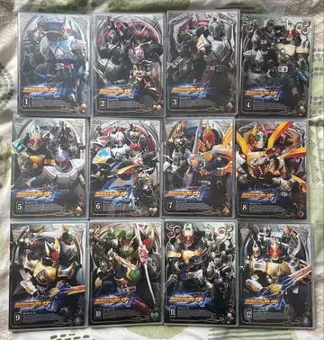 가면라이더 블레이드 전 12권 DVD 세트 셀판 새상품급