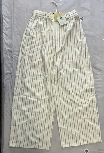 niko and - 사라사라 린넨 와이드 PT 스트라이프