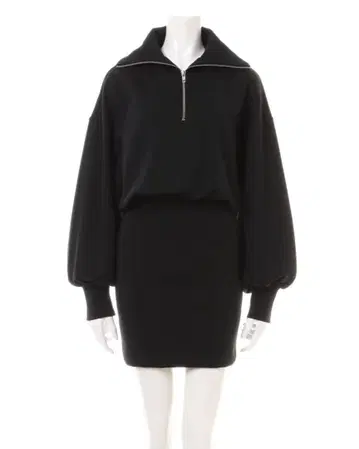 INGNI(잉그) 하프 ZIP 튜닉 원피스