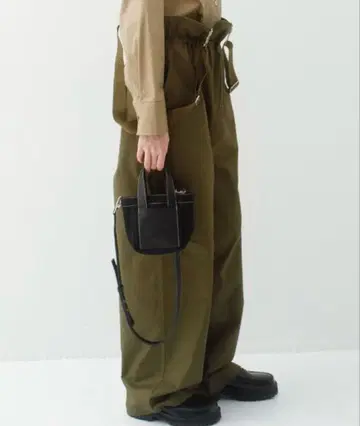 leinwande 미니 레더 토트 백