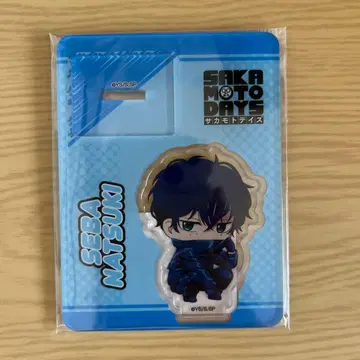 사카모토 데이즈 아크릴 스탠드 세바 나츠키 쪼그려앉기