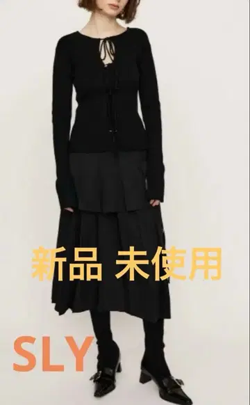 SLY 레이어드 플리츠 스커트