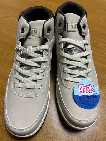 EDWIN 방수 스니커즈 베이지