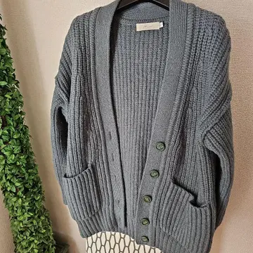 [ 1회 착용 ] 니트 가디건