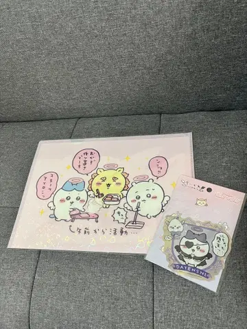 치이카와 천사 악마 시리즈 클리어 파일 & 스티커