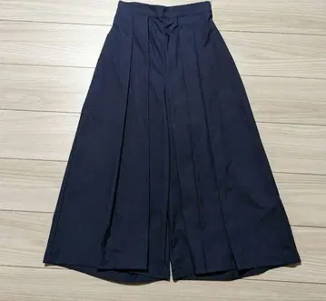 무인양품 하카마 팬츠 하카마 팬츠 네이비 네이비 사이즈 M