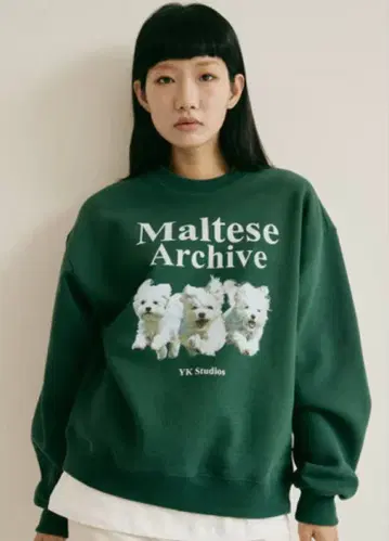 WaiKei 말티즈 맨투맨 SEVENTEEN 정한 착용