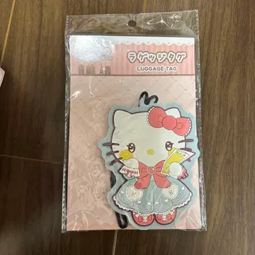 헬로키티 러기지 택