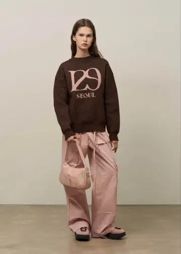 ILLIGO 129 Logo Basic Knit Brown