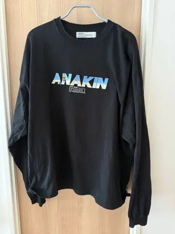 다이리쿠 ANAKIN Embroidery&Print L-S Tee