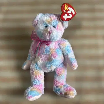 Ty ty 비니 베이비즈 컬러풀 곰돌이