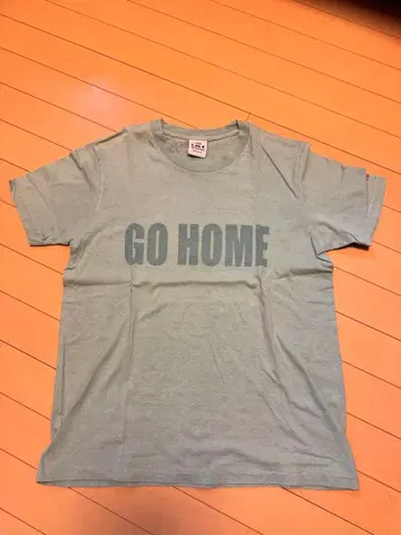 [ USED ] TMT GO HOME 양면 프린트 T셔츠 L 사이즈
