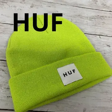 HUF 니트 모자 비니 라임 그린 #C3130