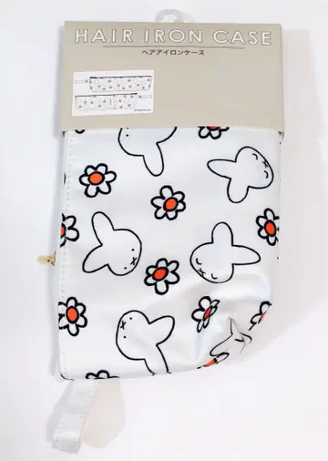 miffy 70주년 기념 헤어 다리미 케이스 화이트