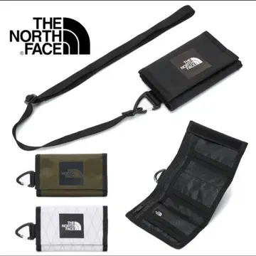 THE NORTH FACE 3단 폴더형 지갑 블랙