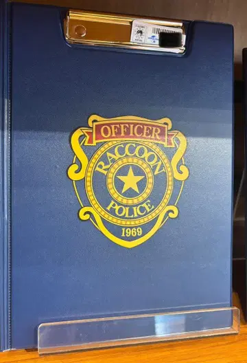 USJ 한정판 할로윈 바이오하자드 바인더