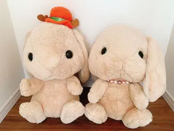 포테우사 롯삐 빅 봉제 인형 2체 세트