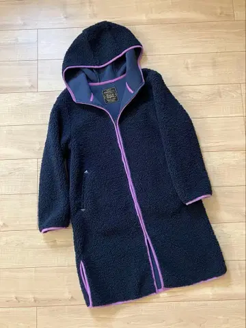 펠리시모 리브인컴포트 보아 코트 자켓 네이비