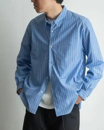 25ss STILL BY HAND 스트라이프 셔츠 48 SH00221