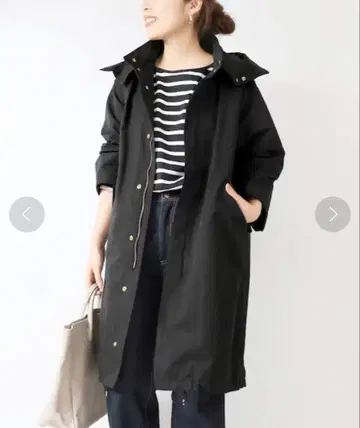 스픽 앤 스팬 그로그랭 후디 코쿤 코트