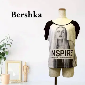 zG59 [ S ] 버쉬카 포토 프린트 그래픽 T 로고 디자인