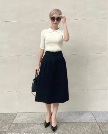 JENNE 하이텐션 저지 코쿤 스커트 젠느