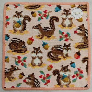 페이러 손수건 미사용 새상품 시마시마리스