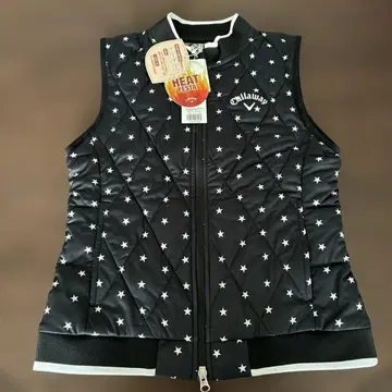 [ 미사용 새상품 ] Callaway 별 패턴 블랙 베스트