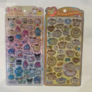 우루츄루 팝 씰 산리오 캐릭터즈 폼폼푸딩