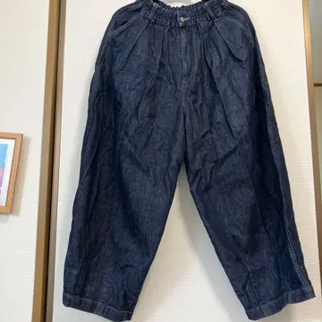 HARVESTY 코튼 데님 팬츠 사이즈 1