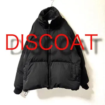 다운 자켓 패딩 자켓 DISCOAT 디스코트 M 블랙