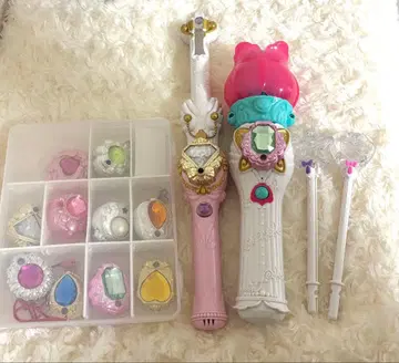 마법사 프리큐어 링클 스틱 링클스톤 플라워 에코 완드