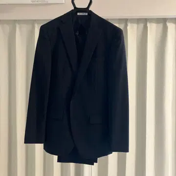 LES MUES 블랙 비즈니스 정장 자켓과 팬츠