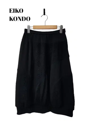 1111683 E-clat 택 포함 정가 31900엔 레이스 스커트