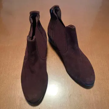 fit fit 브라운 스웨이드 사이드 고어 부츠