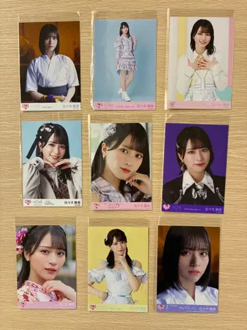 =LOVE 이코러브 사사키 마이카 브로마이드 묶음 판매 총 9장