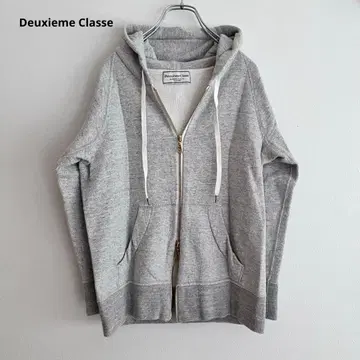 정가 1만 7600엔 두지엠 클라세 더블 지퍼 후드티 골드 지퍼
