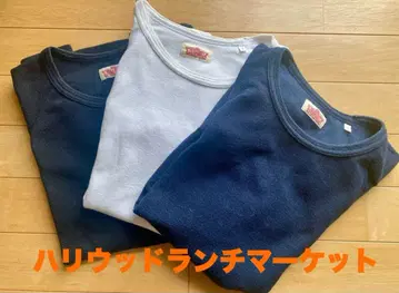 할리우드 런치마켓 반팔 T셔츠 블랙 네이비 화이트