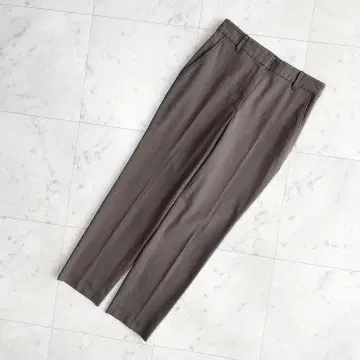 PLST 플라스테 팬츠 린넨 브라운 S