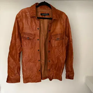 [ 레어 ] NUMERODUE 양가죽 가죽 셔츠 자켓